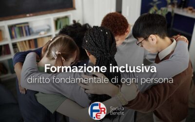 F.IRE Società Benefit | Ente di formazione professionale 6 La formazione inclusiva come motore di cambiamento sociale: percorsi didattici accessibili per tutti