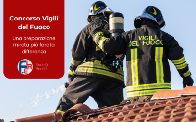 Concorso Vigili del Fuoco 2026: perché una preparazione mirata può fare la differenza