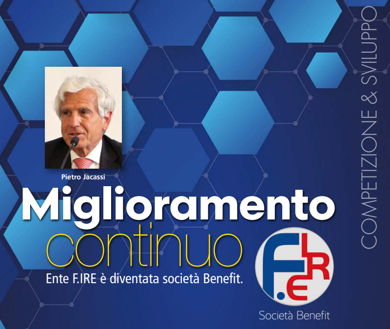 F.IRE società Benefit, miglioramento continuo